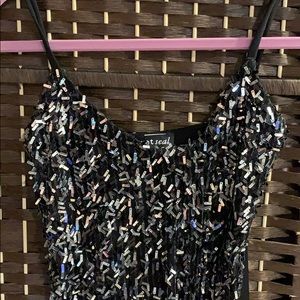 Wet Seal | Silver sequin dress